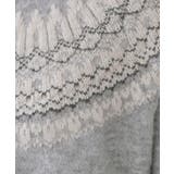 ノルディック調ニット【洗濯機OK】 | OPAQUE.CLIP | 詳細画像4