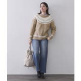 ノルディック調ニット【洗濯機OK】 | OPAQUE.CLIP | 詳細画像6