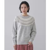 ノルディック調ニット【洗濯機OK】 | OPAQUE.CLIP | 詳細画像9