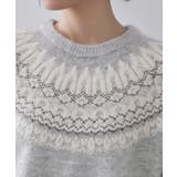 ノルディック調ニット【洗濯機OK】 | OPAQUE.CLIP | 詳細画像12