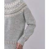 ノルディック調ニット【洗濯機OK】 | OPAQUE.CLIP | 詳細画像13