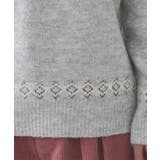 ノルディック調ニット【洗濯機OK】 | OPAQUE.CLIP | 詳細画像15