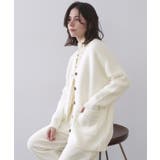 Vネックニットカーディガン/セットアップ対応可【洗濯機OK】 | OPAQUE.CLIP | 詳細画像1