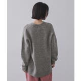 Vネックニットカーディガン/セットアップ対応可【洗濯機OK】 | OPAQUE.CLIP | 詳細画像11