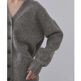 Vネックニットカーディガン/セットアップ対応可【洗濯機OK】 | OPAQUE.CLIP | 詳細画像13