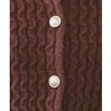 モヘヤタッチケーブル金ボタンカーディガン【洗濯機OK】 | OPAQUE.CLIP | 詳細画像16