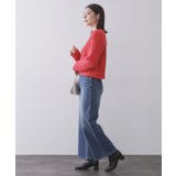 モヘヤタッチケーブル金ボタンカーディガン【洗濯機OK】 | OPAQUE.CLIP | 詳細画像7