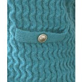 モヘヤタッチケーブル金ボタンカーディガン【洗濯機OK】 | OPAQUE.CLIP | 詳細画像12