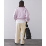 コーデュロイタックワイドパンツ【洗濯機OK】 | OPAQUE.CLIP | 詳細画像3 