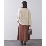 カラーMIXリラクシーミドルゲージニット【洗濯機OK】 | OPAQUE.CLIP | 詳細画像3 