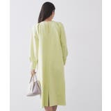 タックデザインAラインワンピース【洗濯機OK】 | OPAQUE.CLIP | 詳細画像3 