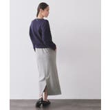 イージーナロースカート/セットアップ対応【洗濯機OK】 | OPAQUE.CLIP | 詳細画像3 