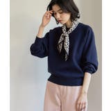 ネイビー(094) | スウェットライクニット【洗濯機OK】 | OPAQUE.CLIP