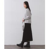 コード刺繍裏毛プルオーバー【洗濯機OK】 | OPAQUE.CLIP | 詳細画像7 