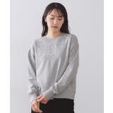 コード刺繍裏毛プルオーバー【洗濯機OK】 | OPAQUE.CLIP | 詳細画像9 