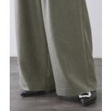 ヘリンボーンタックワイドパンツ【洗濯機OK】 | OPAQUE.CLIP | 詳細画像15 