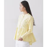 ペプラムシャツ【洗濯機OK】 | OPAQUE.CLIP | 詳細画像5 