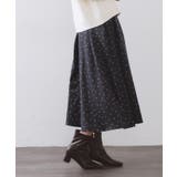 カラードットフレアスカート【洗濯機OK】 | OPAQUE.CLIP | 詳細画像17 