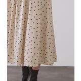 カラードットフレアスカート【洗濯機OK】 | OPAQUE.CLIP | 詳細画像27 