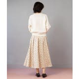カラードットフレアスカート【洗濯機OK】 | OPAQUE.CLIP | 詳細画像6 