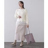 裾レースドッキングニット | OPAQUE.CLIP | 詳細画像21 