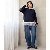 裾レースドッキングニット | OPAQUE.CLIP | 詳細画像12 