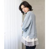 裾レースドッキングニット | OPAQUE.CLIP | 詳細画像16 