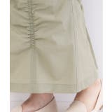 撥水シャーリングナロースカート【洗濯機OK／UVケア／花粉対応】 | OPAQUE.CLIP | 詳細画像19 