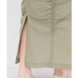 撥水シャーリングナロースカート【洗濯機OK／UVケア／花粉対応】 | OPAQUE.CLIP | 詳細画像20 