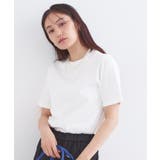 ホワイト(001) | オーガニックコットン混ベーシックTシャツ【洗濯機OK】《SS~LL》 | OPAQUE.CLIP