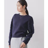 ループヤーンスリーブニット【洗濯機OK】 | OPAQUE.CLIP | 詳細画像9 