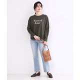 ロゴプリントロングTシャツ【洗濯機OK】 | OPAQUE.CLIP | 詳細画像6 