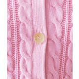 ケーブルミドルゲージニットカーディガン【洗濯機OK】 | OPAQUE.CLIP | 詳細画像8 