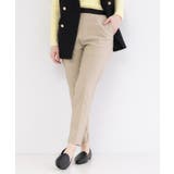 ベージュ(052) | ハイストレッチイージースティックパンツ【洗濯機洗い可】 | OPAQUE.CLIP