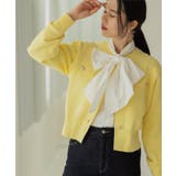 フラップポケット金ボタンニットカーディガン【洗濯機OK】 | OPAQUE.CLIP | 詳細画像9 