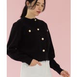 フラップポケット金ボタンニットカーディガン【洗濯機OK】 | OPAQUE.CLIP | 詳細画像20 