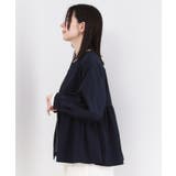 撥水ノーカラーペプラムブルゾン【洗濯機OK/抗ピル】 | OPAQUE.CLIP | 詳細画像9 