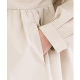 撥水ノーカラーペプラムブルゾン【洗濯機OK/抗ピル】 | OPAQUE.CLIP | 詳細画像18 