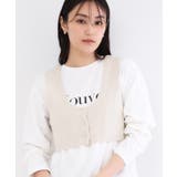 ビスチェベストsetレイヤードリブニット【洗濯機OK】 | OPAQUE.CLIP | 詳細画像4 