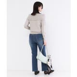 オフショルダーデザインニット【洗濯機OK】 | OPAQUE.CLIP | 詳細画像3