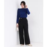 オフショルダーデザインニット【洗濯機OK】 | OPAQUE.CLIP | 詳細画像10