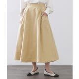 ポケットデザインフレアスカート【洗濯機OK】 | OPAQUE.CLIP | 詳細画像26 