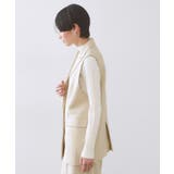 金ボタンダブルブレストテーラードジレ/セットアップ対応【洗える】《S～LL》 | OPAQUE.CLIP | 詳細画像27 