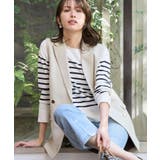 金ボタンダブルブレストテーラードジレ/セットアップ対応【洗える】《S～LL》 | OPAQUE.CLIP | 詳細画像5 