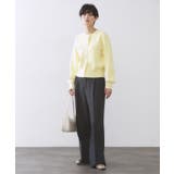 金ボタンデザインワイドパンツ/セットアップ対応【洗濯機OK】《S～LL》 | OPAQUE.CLIP | 詳細画像21 