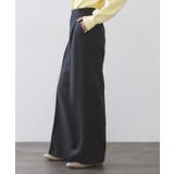 金ボタンデザインワイドパンツ/セットアップ対応【洗濯機OK】《S～LL》 | OPAQUE.CLIP | 詳細画像25 