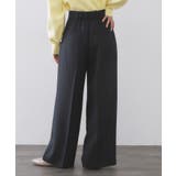 金ボタンデザインワイドパンツ/セットアップ対応【洗濯機OK】《S～LL》 | OPAQUE.CLIP | 詳細画像26 