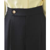 金ボタンデザインワイドパンツ/セットアップ対応【洗濯機OK】《S～LL》 | OPAQUE.CLIP | 詳細画像27 