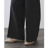 金ボタンデザインワイドパンツ/セットアップ対応【洗濯機OK】《S～LL》 | OPAQUE.CLIP | 詳細画像30 