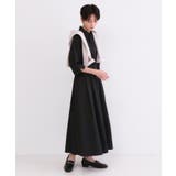 サッシュリボンベルト付きフレアシャツワンピース【洗濯機OK/防シワ加工】 | OPAQUE.CLIP | 詳細画像23 